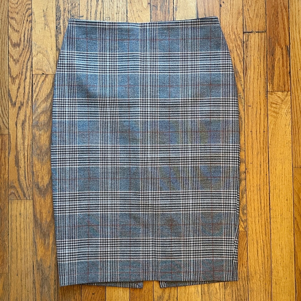 💖 Express 💖 Tweed Plaid Pencil Skirt - Size 6